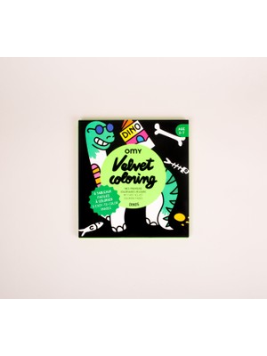 Velvet Coloring Dino - İlk Boyamalarım