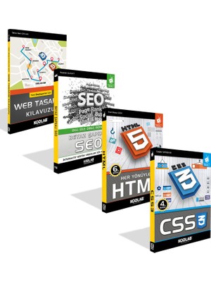 Kodlab Yayınları Hızlı ve Kolay Web Tasarım Seti 2