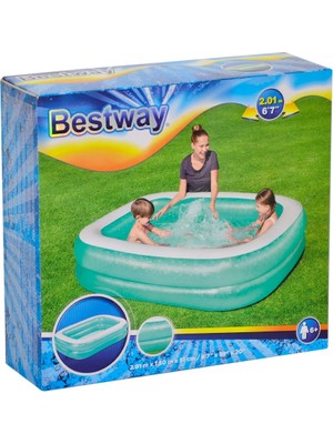 Bestway 54005 Bestway Dikdörtgen Havuz 201X150X61 cm