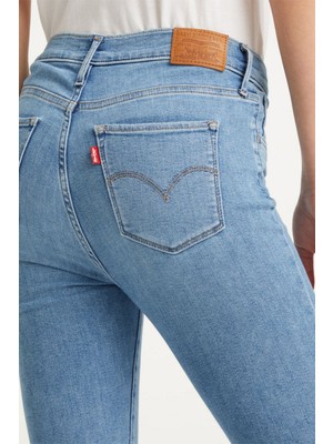 Levi's Pamuklu Yüksek Bel Dar Paça Super Skinny Fit 720 Jeans Bayan Kot Pantolon 52797
