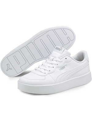 Puma Skye Clean Trainers Kadın Spor Ayakkabı Siyah Renkli Konforlu Tasarım ve Taban Tipi