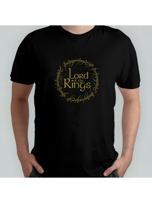 Pixxa Yüzüklerin Efendisi / Lord Of The Rings %100 Pamuklu Bisiklet Yaka T-Shirt Model - 1