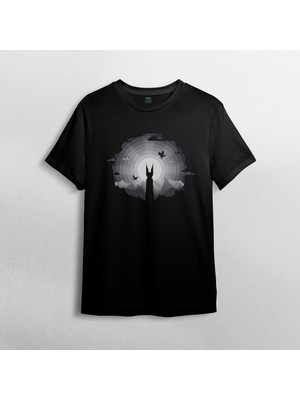 Pixxa Yüzüklerin Efendisi / Lord Of The Rings %100 Pamuklu Bisiklet Yaka T-Shirt Model - 8