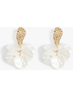 Koton Çiçek Şekilli Küpe