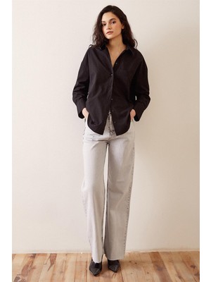 Never More Basic Poplin Gömlek