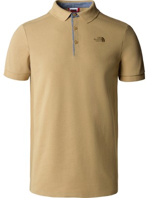 The North Face M Premıum Polo Pıquet-Eu Haki Erkek T-Shirt NF00CEV4LK51