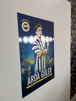 Odyak Taraftar Kart Odyak Statıkıum Arda Güler Poster 56X80 cm Statik Kağıt Yapışkansız Fb Lisanslı Orijinal