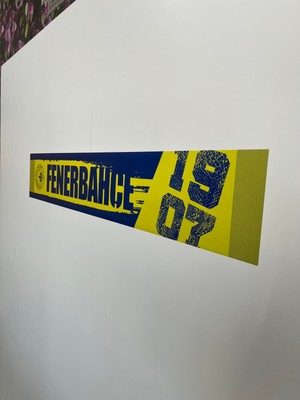 Odyak Taraftar Kart Odyak Statıkıum Atkı 3 20x118 cm Statik Kağıt Yapışkansız Fenerbahçe Lisanslı Orijinal