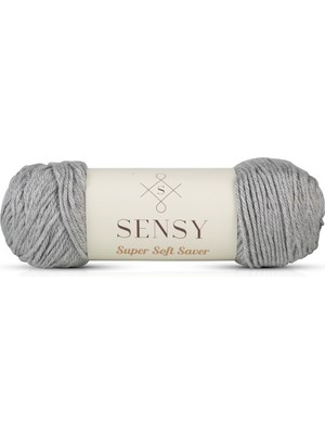 Sensy Premium Super Soft Saver El Örgü Ipi Hırka Kazak Ip Şal Bere Ipliği Battaniye Ev Dekorasyon Ipi