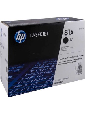 Hp 81A-CF281A Orjinal Toner