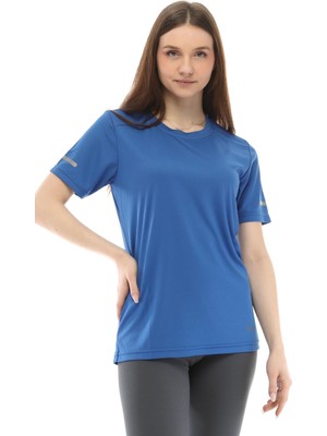 Ghassy Co. Kadın Nem Emici Hızlı Kuruma Atletik Teknik Performans Spor T-Shirt