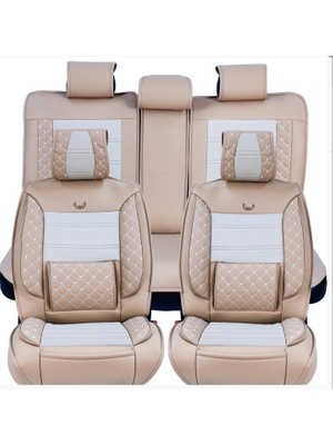 Kepmorpho 
honda Legend Lüx Deri Oto Koltuk Kılıfı Ön Arka Takım (Mars) Bej