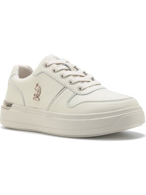 U.S. Polo Assn. Alka 3fx Bej Kadın Sneaker