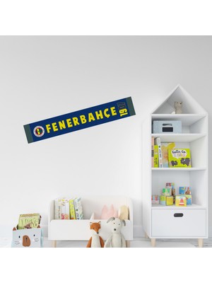 Odyak Taraftar Kart Odyak Statıkıum Atkı 4 20x118 cm Statik Kağıt Yapışkansız Fenerbahçe Lisanslı Orijinal