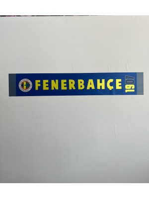 Odyak Taraftar Kart Odyak Statıkıum Atkı 4 20x118 cm Statik Kağıt Yapışkansız Fenerbahçe Lisanslı Orijinal