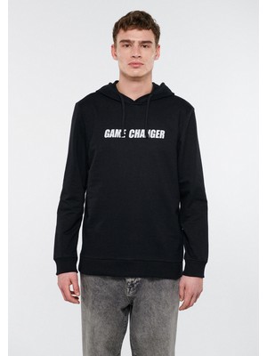 Mavi Game Changer Baskılı Siyah Sweatshirt 8810868-900 8810868-900