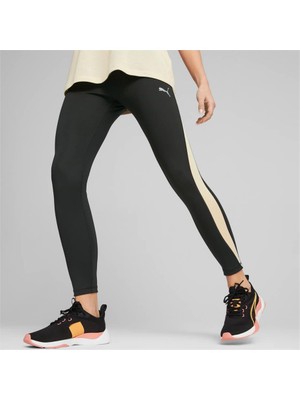 Puma Evostripe 7/8 High-Waist Tights Kadın Yüksek Belli Tayt Siyah 67308251