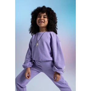 Kız Çocuk Bisiklet Yaka Sweatshirt W6691A622SP