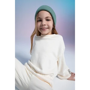 Kız Çocuk Bisiklet Yaka Sweatshirt W6691A622SP