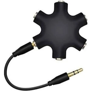 Kulaklık Çoğaltıcı 6 Port Stereo Çoklayıcı 6 Lı Aux Çoğaltıcı
