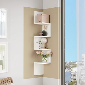 Shelf R9 Modern Duvar Rafı Kitaplık