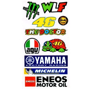Motosiklet Sticker Wlf Yamaha Sticker Agv-46-The Doctor