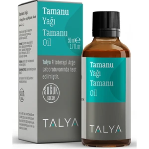 Tamanu Yağı, Soğuk Sıkım, %100 Saf ve Doğal, 50 ml