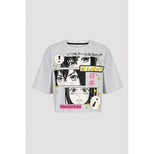 Aktif Anime Desenli Tişört-anime Koleksiyonu