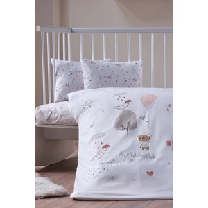 Doqu Home Nakışlı Bebek Nevresim Takımı - Pretty Bear