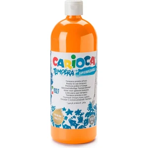 Tempera Boya (Süper Yıkanabilir) 1000Ml - 1350Gr - Plastik Şişede - Portakal