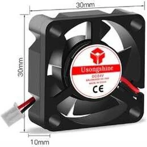 Sanec 24V  Fan 30X30X10(3010) - 3D Yazıcı Uyumlu