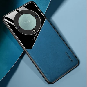 Honor X9A Manyetik Emme Dikiş Deri Deseni Cep Telefonu Kılıfları (Yurt Dışından)