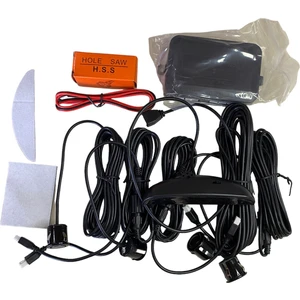 Park Sensörü Ses Ikazlı LED Ekranlı 18 mm Siyah