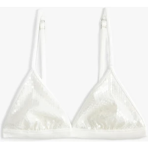 Bridal Sütyen Desteksiz Dolgusuz Balensiz Payetli