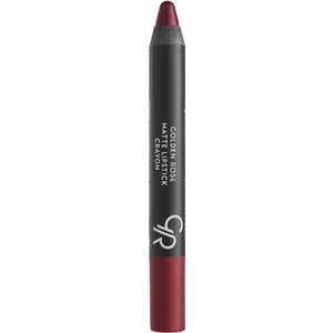 Golden Rose Matte Lipstick Crayon No: 04 Red Rose - Mat Kalem Ruj - 8691190903046