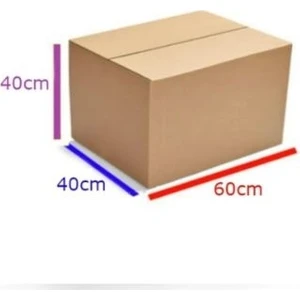 Endüstriyel Kesim Ultra Kaliteli Taşıma Kutusu 60X40X40CM