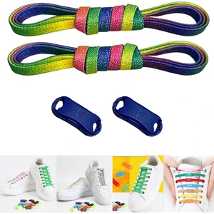 Palwin Takbırak Yeni Nesil Pratik Bağcık Elastic Shoelace Klipsli Lastikli Bot, Çocuk, Ayakkabı Bağcığı