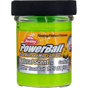 Powerbait Doğal Kokulu Glitter (Simli) Alabalık Hamuru - Chartreuse