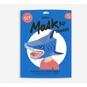 Omy Karton 3D Maske Sharky
