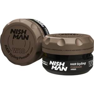 W10 Saç Şekillendirici Oynanabilir Doğal Parlak Pomade Wax - Amber 100 ml