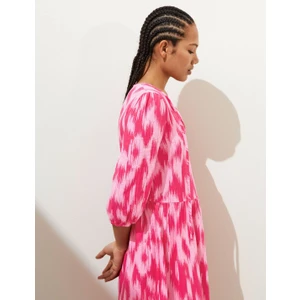 Marks & Spencer Regular Fit Mini Keten Elbise