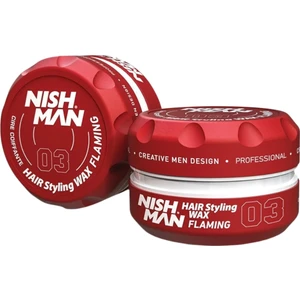 Nish Man Saç Şekillendirici Ultra Sert Parlak Wax 100 ml Profesyonel Kullanım İçin