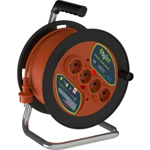 Makaralı Seyyar Uzatma Kablosu 3 x 1.5 mm² 20 m Turuncu