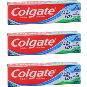 Üçlü Etki Diş Macunu 50ml 3 Adet