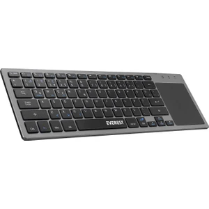 Ekw-61 Bluetooth+ 2.4ghz Toucpad Mouse Q Mac/win/android/ıos Uyumlu Kablosuz Tv Klavye