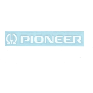 Pıoneer Sticker Logo Sticker Beyaz Ölçüleri 15X2.2CM Pıoneer