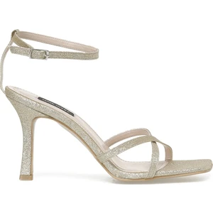 Nine West Neyyas 3fx Altın Kadın Topuklu Sandalet