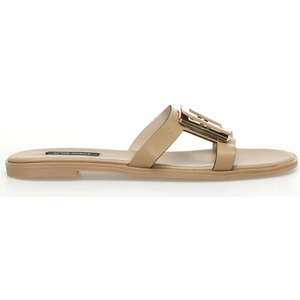 Nine West RESSAY 3FX Krem Kadın Düz Terlik