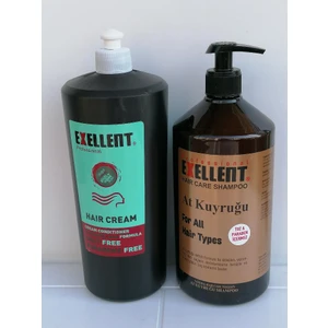 Tuz Ve Paraben İçermeyen Şampuan Ve Saç Bakım Kremi 1000 Ml