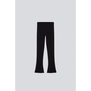 (Kids Girl) Ön Yırtmaçlı Flare Pantolon